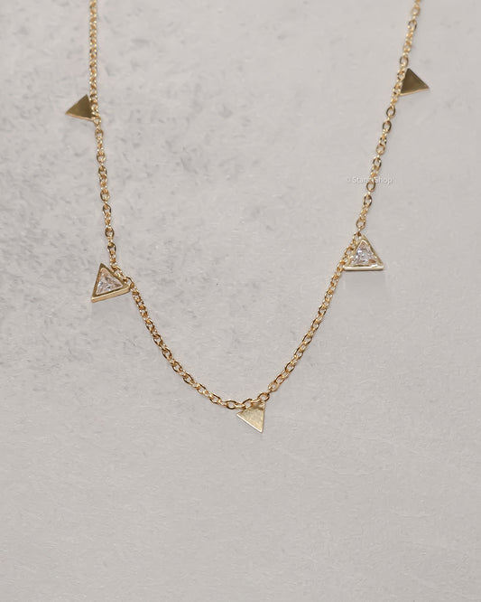 Geo Gleam Necklace